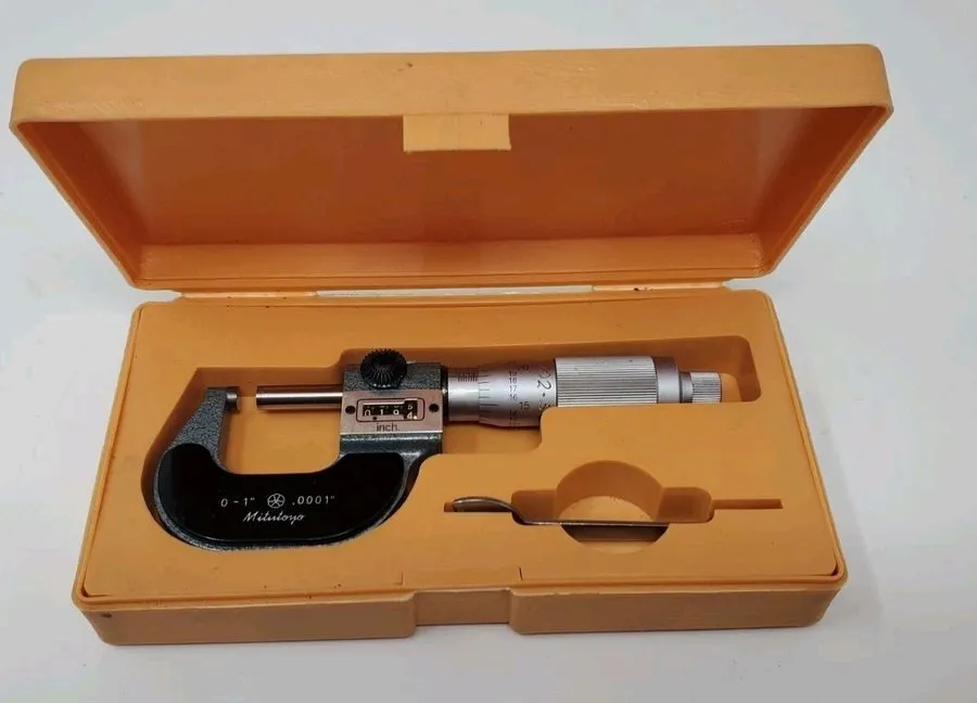 Микрометр Mitutoyo 193-211 Mechanical Digit Micrometer 0-1" Range No Thimble