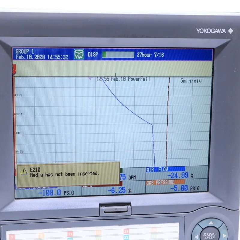Регистратор YOKOGAWA Daqstation DX220-3-2/S120 Style S4 Chart Recorder