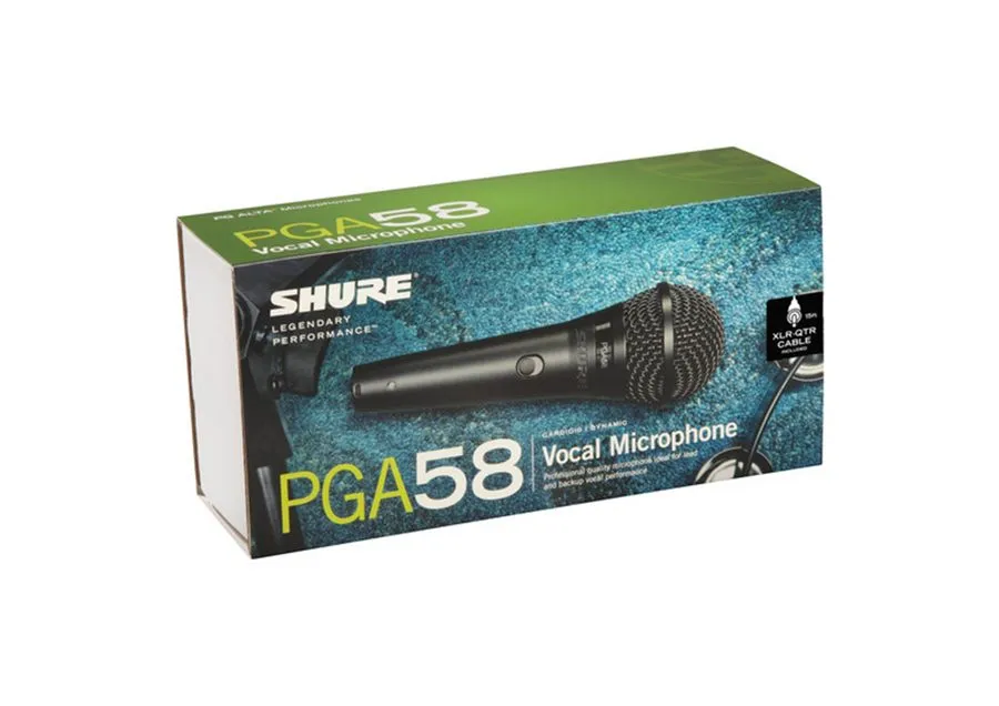 Микрофон Shure PGA58-QTR Dynamic Vocal Microphone — фото лота 2