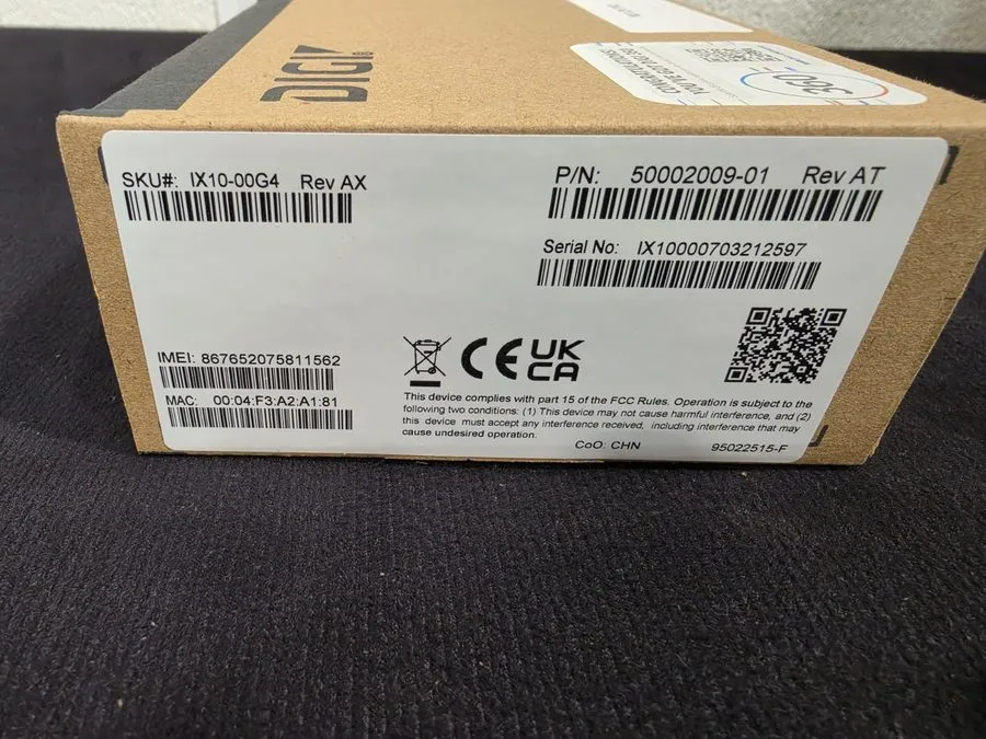 Маршрутизатор Digi IX10 Industrial Cellular Router LTE Cat 4 Global IX10-00G4 50 — фото лота 2