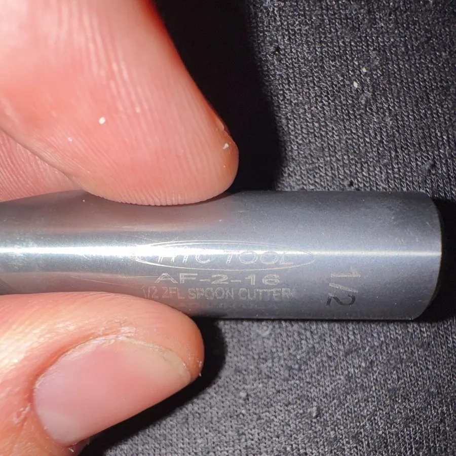 Режущий инструмент HTC Tool Solid Carbide Square End Mill 1/2in 2F LOC 2in AF-2- — фото лота 2
