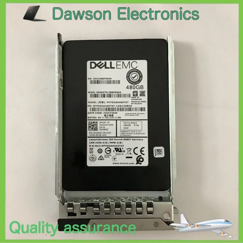 SSD-накопитель MICRON 5300 MAX 2.5 SSD 480GB SATA 6Gb/s MTFDDAK480TDT