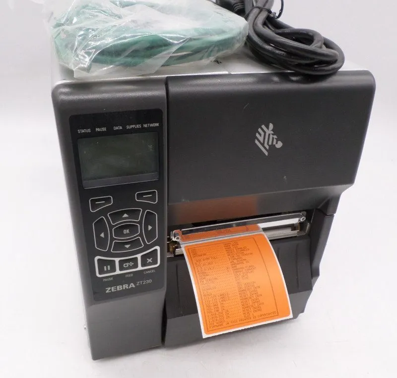 Принтер этикеток Zebra ZT230 ZT23042-D01200FZ Direct Thermal Label Printer Ether