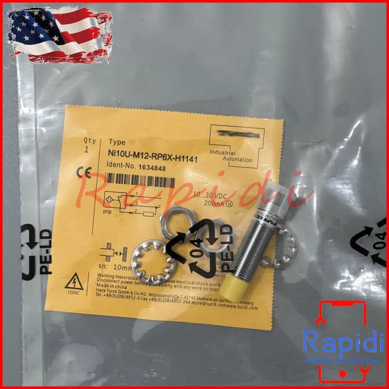Датчик приближения Turck NI10U-M12-RP6X-H1141 Inductive Proximity Sensor Switch 