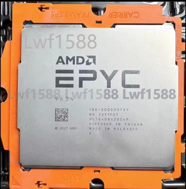 Процессор AMD EPYC 9454 2.75GHz 48 Core 96 Thread 290W LGA-6096 CPU Processor Un