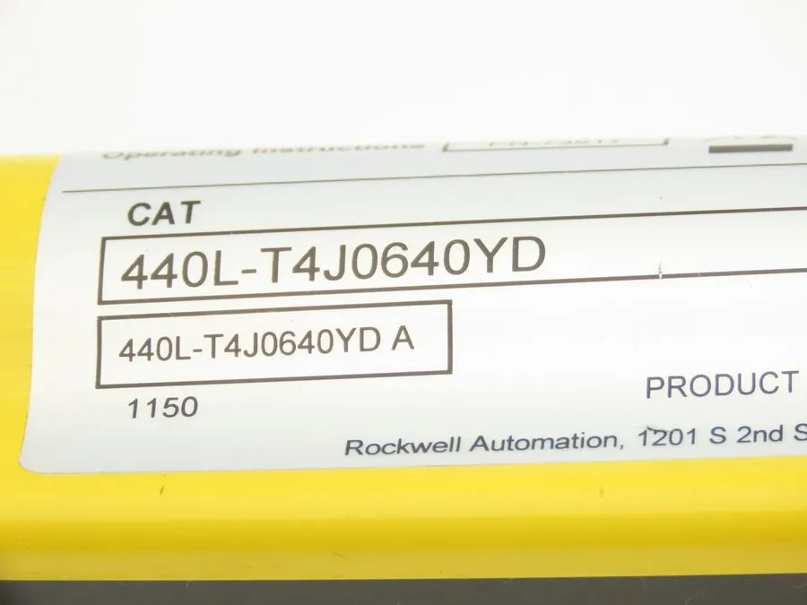 Световая завеса Allen Bradley 440L-P4J0640YD Light Curtain Guard Shield Receiver