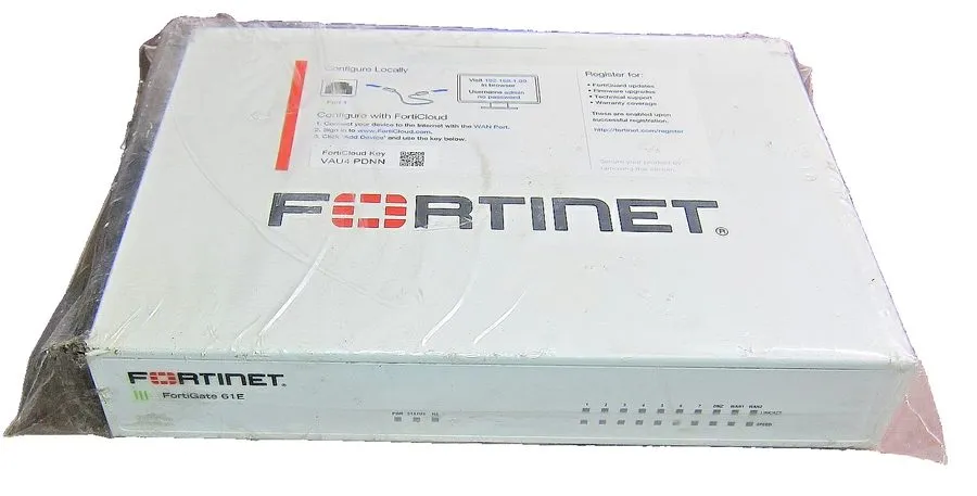 Межсетевой экран Fortinet FG-61E Firewall Network Security Appliance No Charger