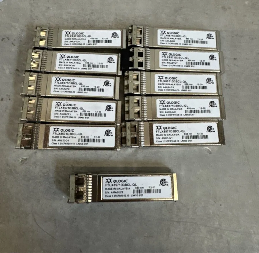 Трансивер QLogic FTLX8571D3BCL-QL 10G SFP+ SR/SW Transceivers