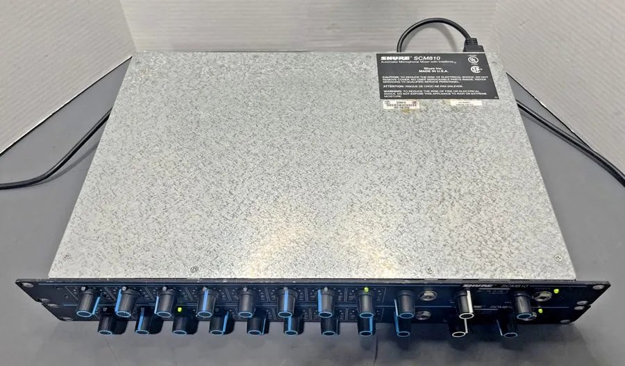 Микрофон Shure SCM810 8-Channel Automatic Microphone Mixer ( ) — фото лота 2