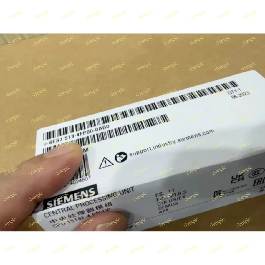 ПЛК Siemens Simatic 6ES7518-4FP00-0AB0 CPU 1518F-4 PN/DP s7-1500 FS 11 V2.9.4 PL