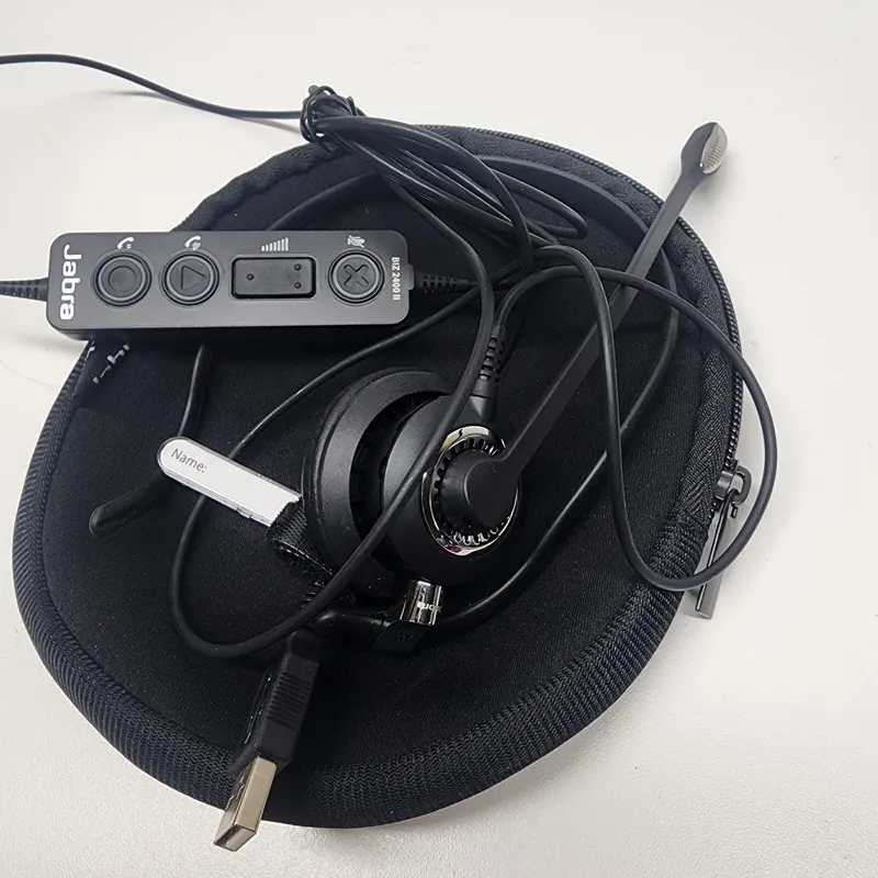 VoIP-шлюз Jabra Biz 2400 II Duo USB Wired Headset 2499-823-309 HSC021