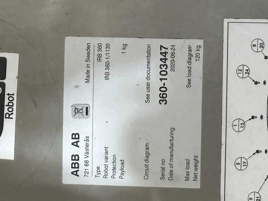 Паяльное оборудование ABB 360-103447 Pick and Place Robot, Allen Bradley Control — фото лота 1