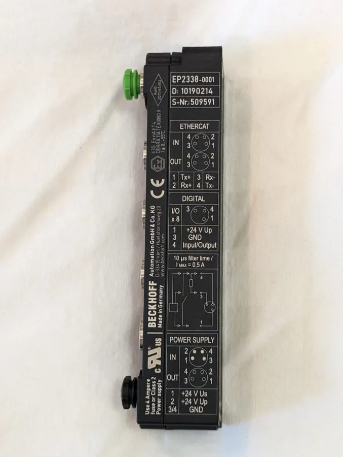 IIoT-устройство BECKHOFF EP2338-0001 ETHERCAT BOX — фото лота 2