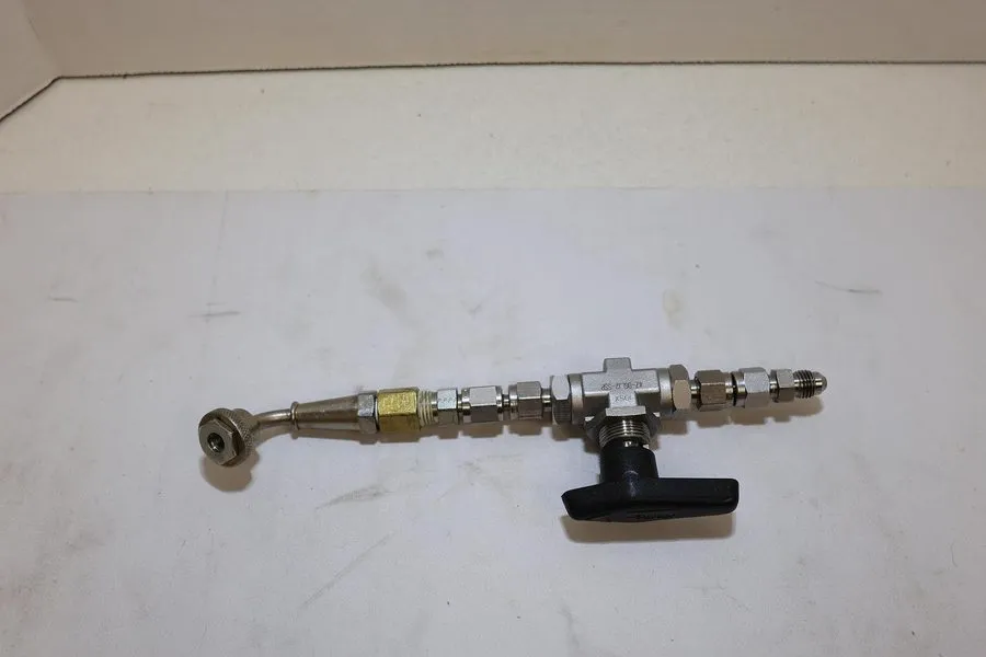 Клапан Parker 4Z-B6LJ2-SSP Stainless Dispensing Nozzle Ball Valve Assembly