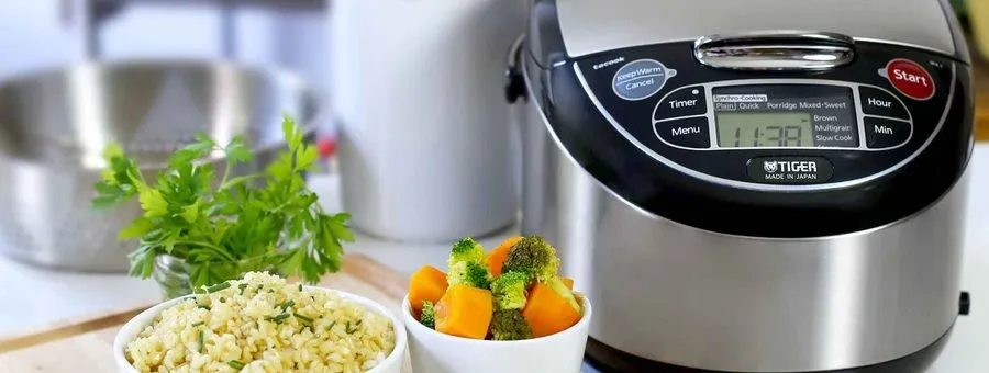 Рисоварка Tiger JAX-T18U-K 10 Cup Micom Rice Cooker Steamer Slow Cooker Black