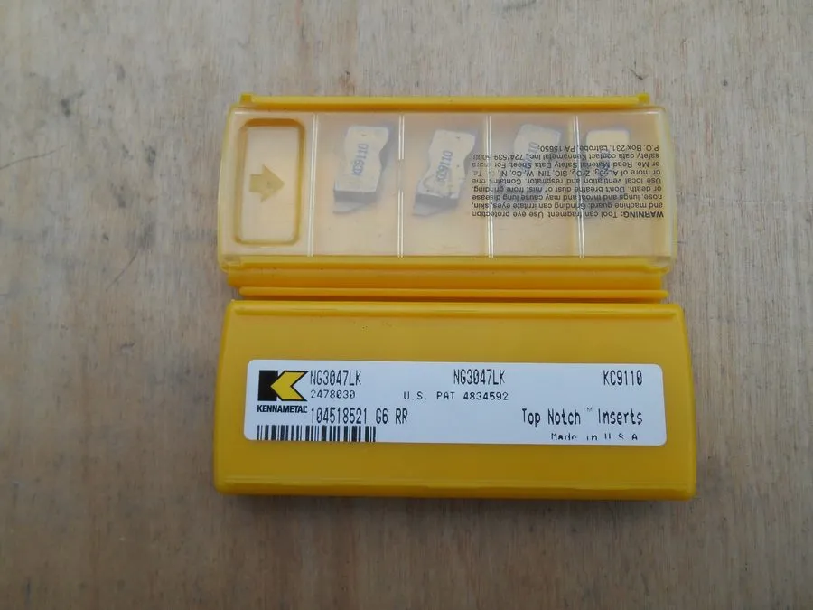 Режущий инструмент KENNAMETAL NG3047LK K9110 CARBIDE INSERT 4 INSERTS