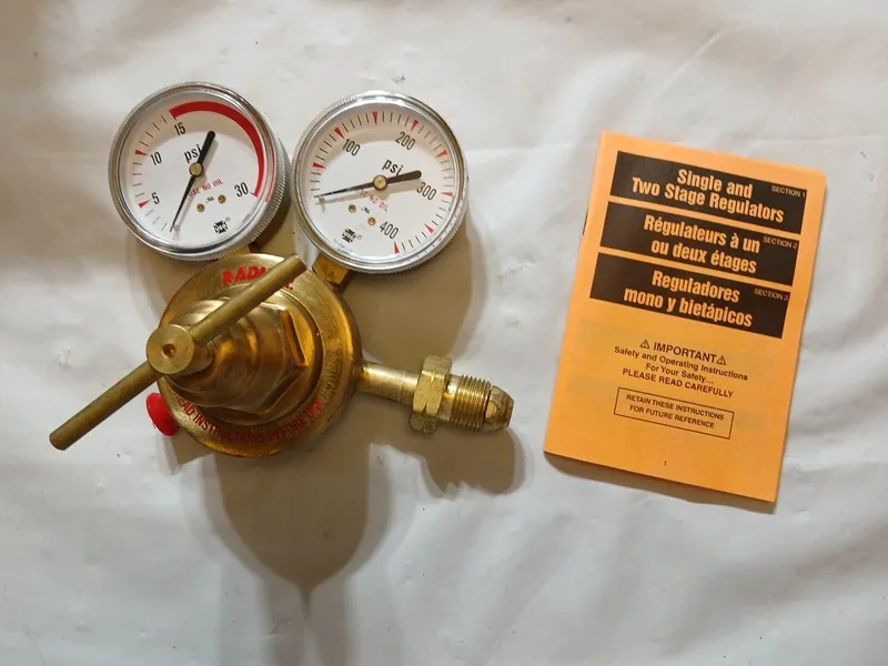 Трубопроводная арматура Radnor Rad64003033 Gas Regulator, Acetylene, Single Stag