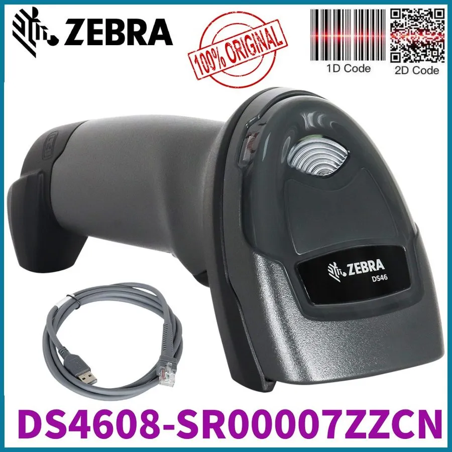 Сканер штрих-кода Zebra DS4608-SR00007ZZCN Imager Area-imaging 1D 2D USB Handhel