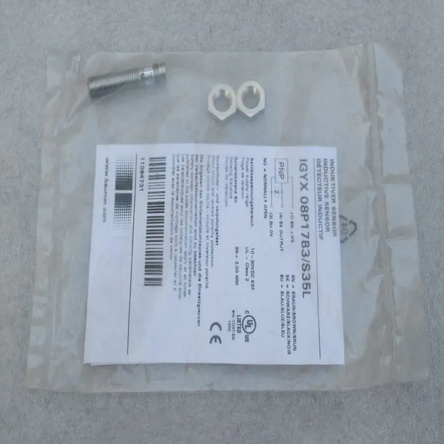 Датчик приближения Baumer IGYX 08P17B3/S35L proximity switch sensor