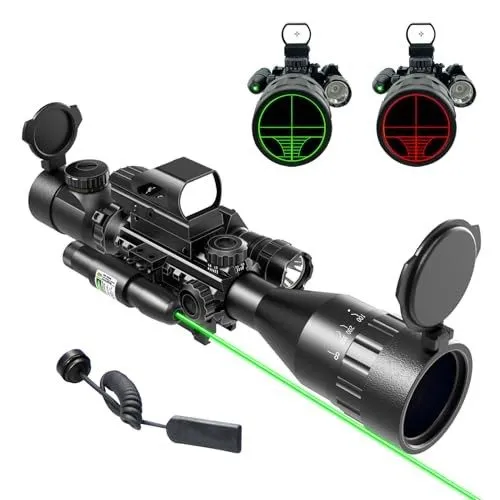Оптико-электронная система 4-12X50 EG Optical Rifle Scope Red Green Dual illumin