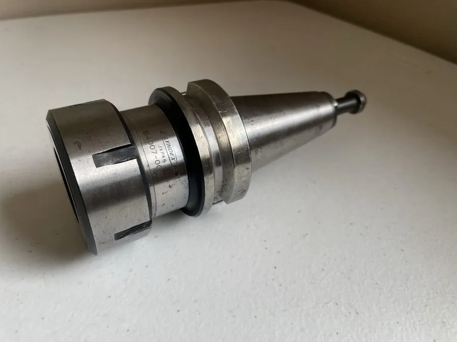 Патрон ⁠Lyndex BT40 ER40 Collet Chuck Tool Holder B4007-0040 CNC Milling w/ Pull — фото лота 2