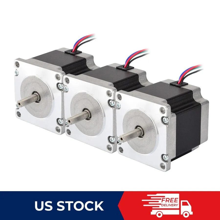 Шаговый двигатель P Series IP65 Waterproof Nema 23 Stepper Motor 4A 1.2Nm 170oz.