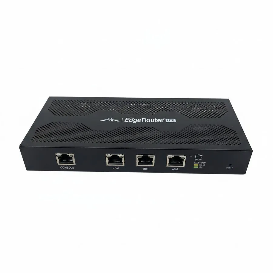 Маршрутизатор Ubiquiti EdgeRouter Lite ERLite-3 3-Port Gigabit Router Black Work