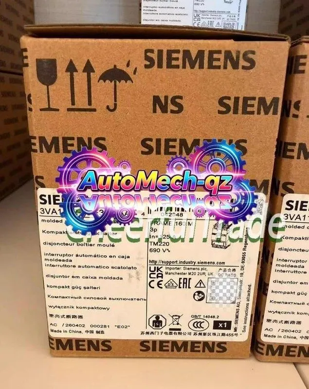 Автоматический выключатель Siemens 3VA1112-5EE32-0AA0 Circuit Breaker 125A