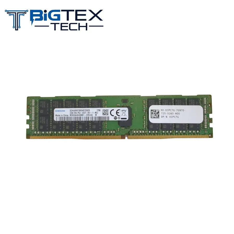 Модуль памяти Samsung 32GB DDR4-2400 ECC RDIMM Dell 0CPC7G M393A4K40BB1-CRC4Q Se — фото лота 1
