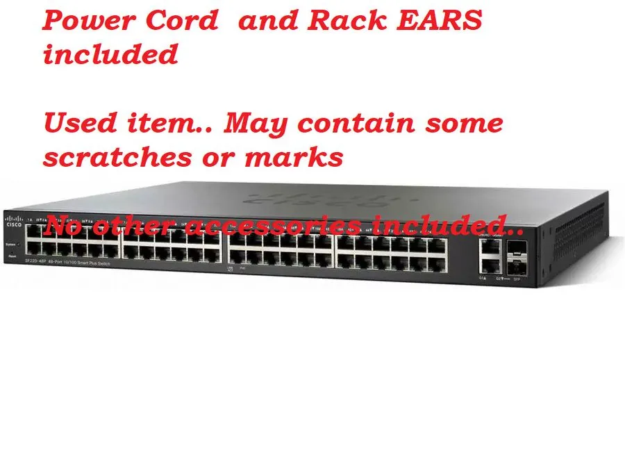 Коммутатор Cisco SG350X-48-K9 48x 10/100/1000 ports 4x 10G Managed Switch