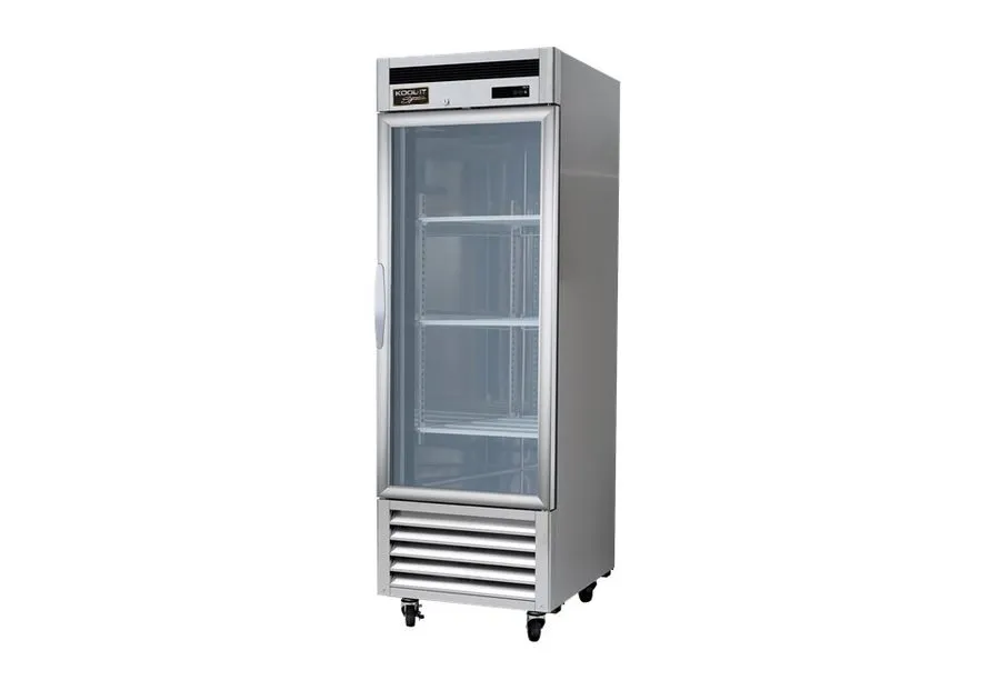 Холодильный шкаф Kool-It KBSR-1G Stainless Steel Merchandiser Glass Door Reach-I