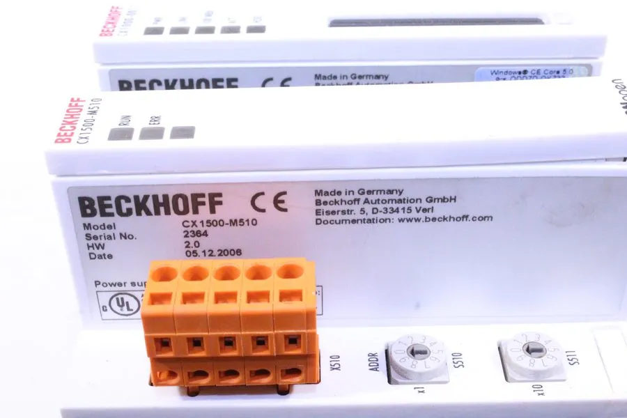 IIoT-устройство Beckhoff CX1500-M510 F2