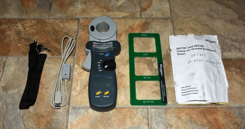 Тестер Megger DET20C Digital Earth Test Clamp