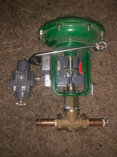 Клапан BAUMANN ACTUATOR CONTROL VALVE 2" 150 W/ FISHER CONTROLS DVC2000