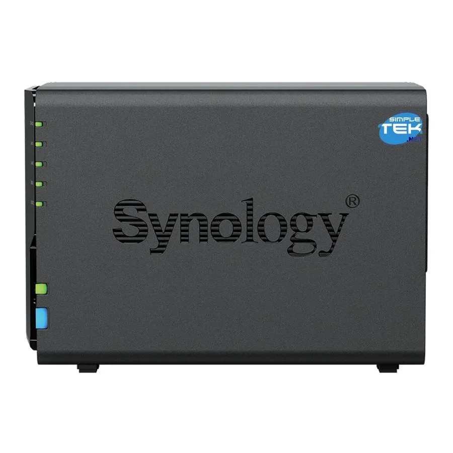 Сетевое хранилище Synology DS225+ 8TB NAS 2-Bay 3.5" Hot Plug 2x HAT33 RJ-45 2.5