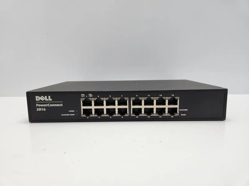Коммутатор Dell PowerConnect 2816 16 Port Gigabit Ethernet Managed Switch BNIB