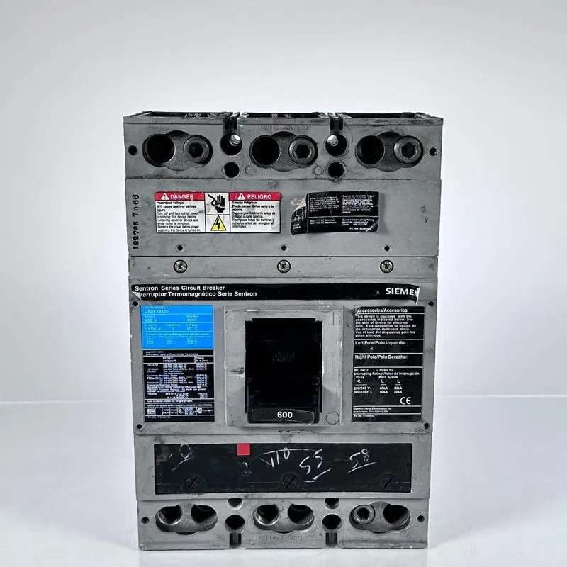 Автоматический выключатель Siemens Sentron LXD63B600 Main Breaker 600A 3-Pole 60