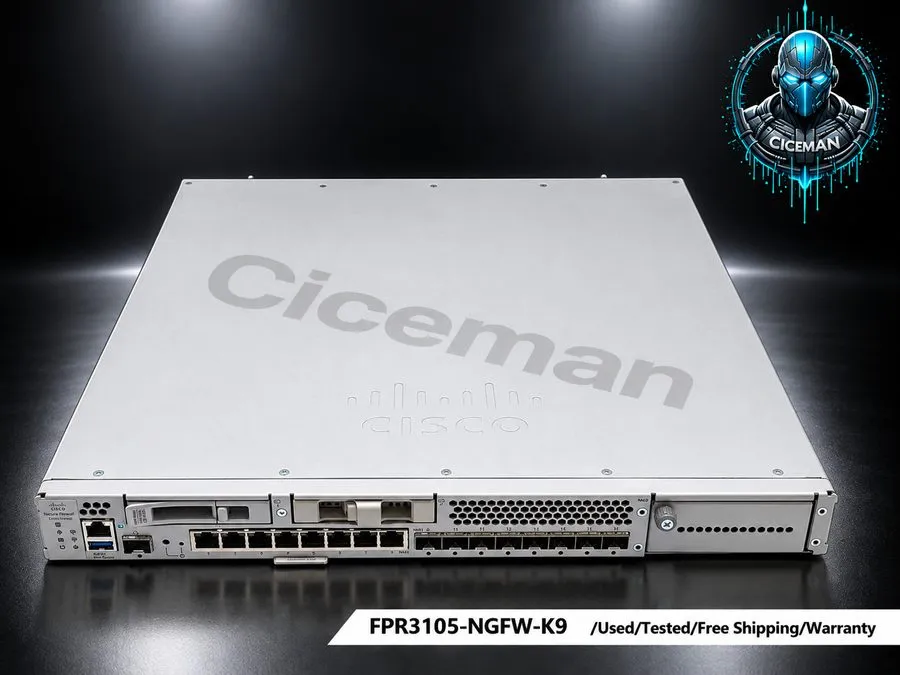 Межсетевой экран Cisco FPR3105-NGFW-K9 3105 Secure Firewall 8x 1Gb Ethernet 8x 1