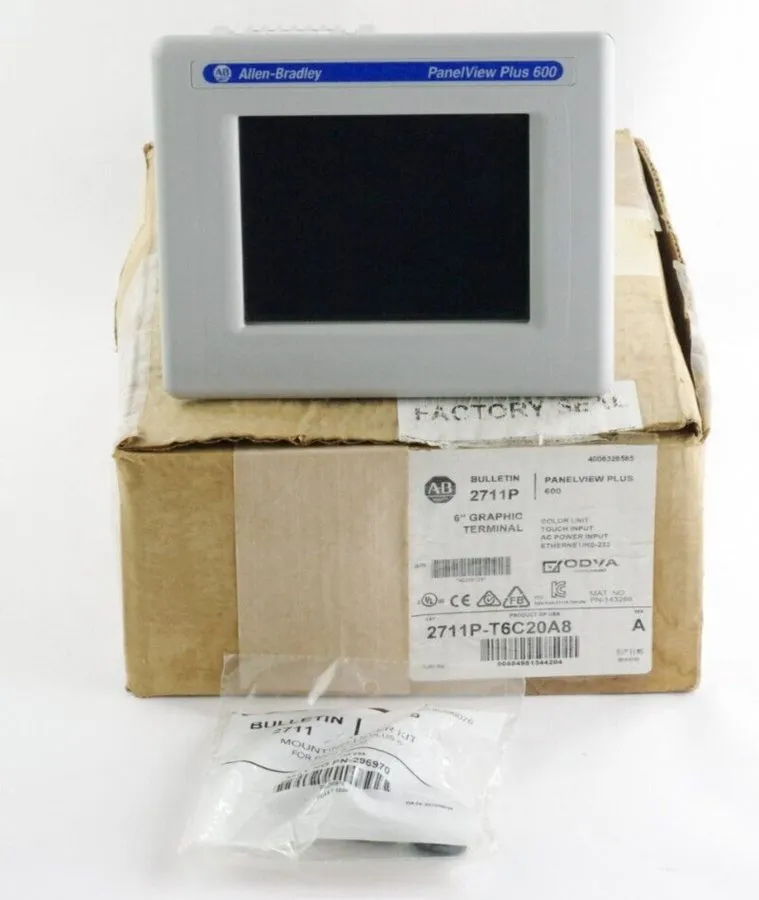 Панель оператора Allen Bradley 2711P-T6C20A8 Ser A PanelView Plus 600 HMI Touchs