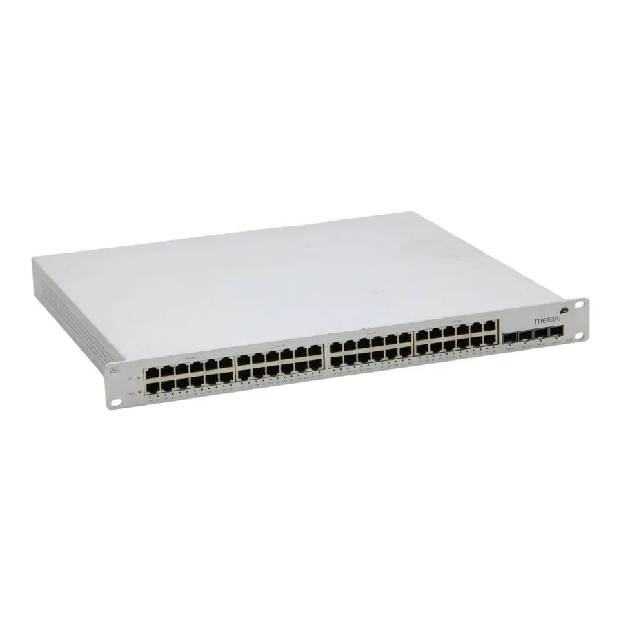 Коммутатор Cisco Meraki MS42P 48-Port Gigabit PoE Switch with 10G SFP+ Uplinks