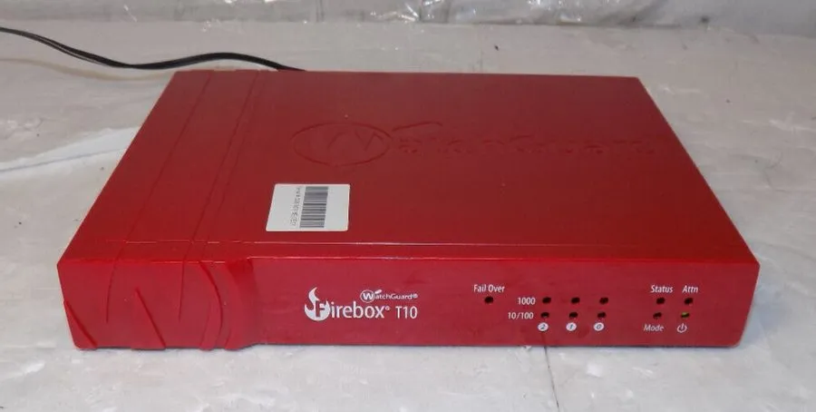 Межсетевой экран WATCHGUARD FIREBOX T10 FIREWALL ROUTER (DS1AE3)
