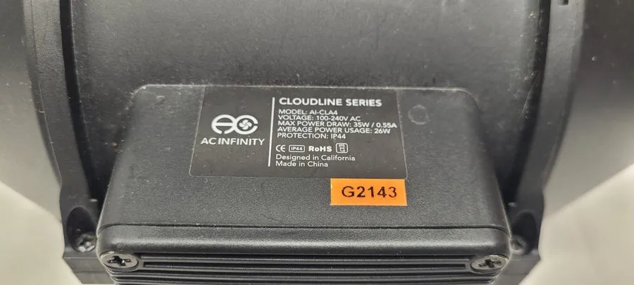 Вентилятор AC Infinity Cloudline Series AI-CLA4 Duct Fan Cooling Ventilation Gro — фото лота 2