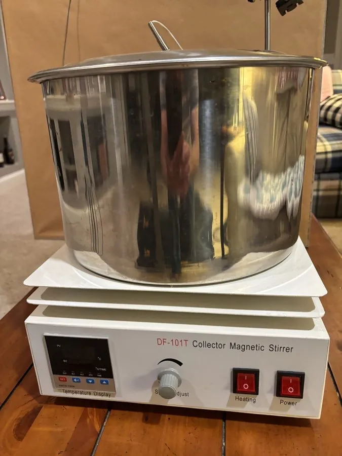 Магнитная мешалка Df-101t Digital Heat Collecting Magnetic Stirrer Lab Heat Ther