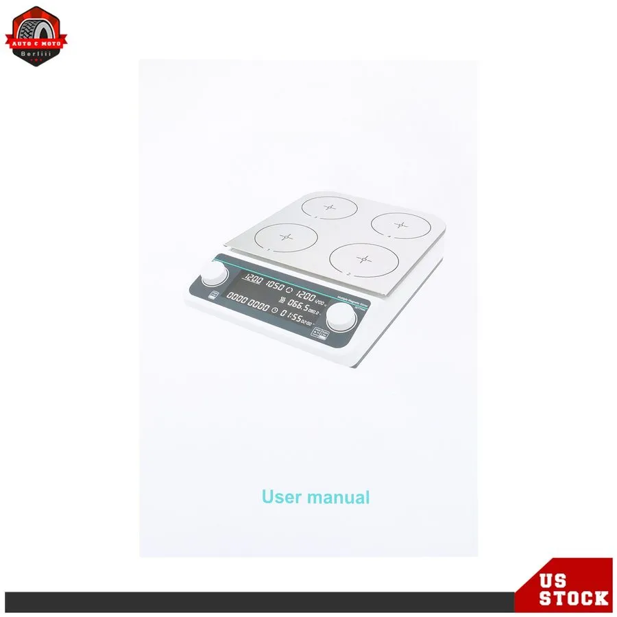Магнитная мешалка 4-Station Magnetic Stirrer 50-1200RPM Max Capacity 500ml