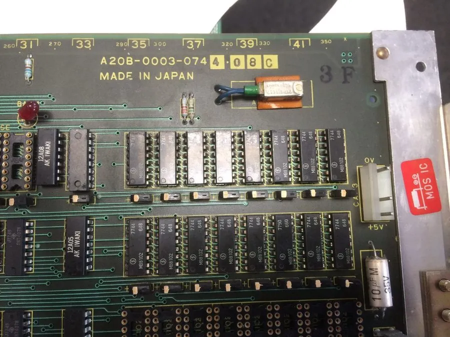 Плата ЧПУ FANUC A20B-0003-0744 08C, A350-0003-T744/06 MASTER CONTROL PC BOARD,CW