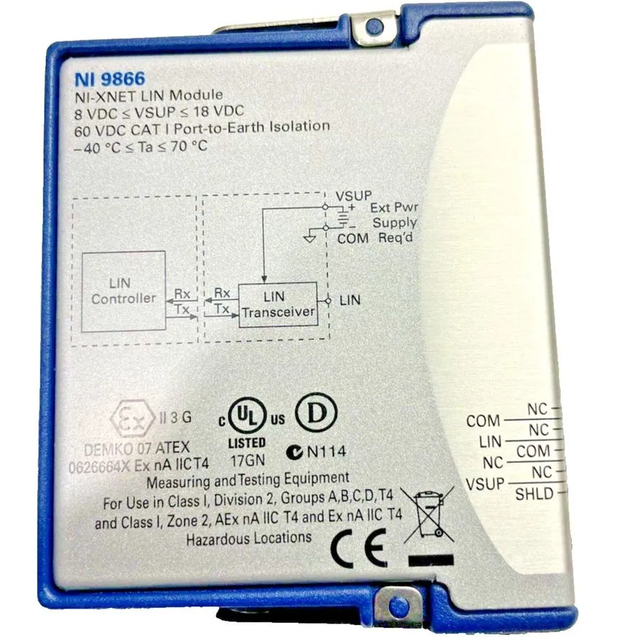 Модуль National Instruments NI-9866 C-Series Module