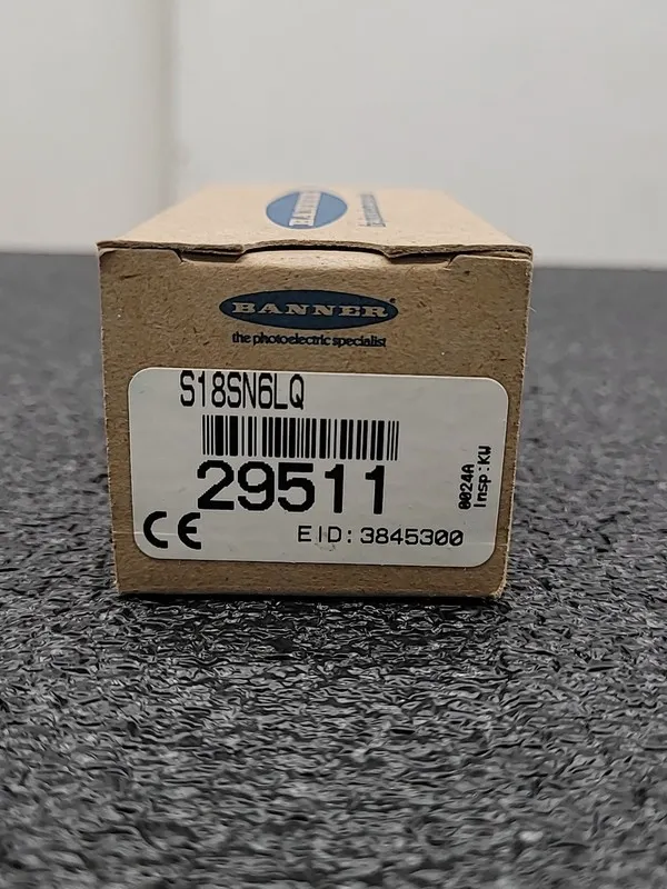 Фотоэлектрический датчик BANNER 10-30 VDC PHOTOELECTRIC SENSOR S18SN6L