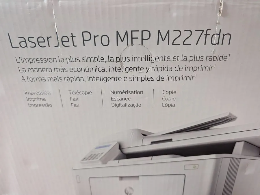 Лазерный принтер HP LaserJet Pro MFP M227fdw All-In-One Printer Laser Printer