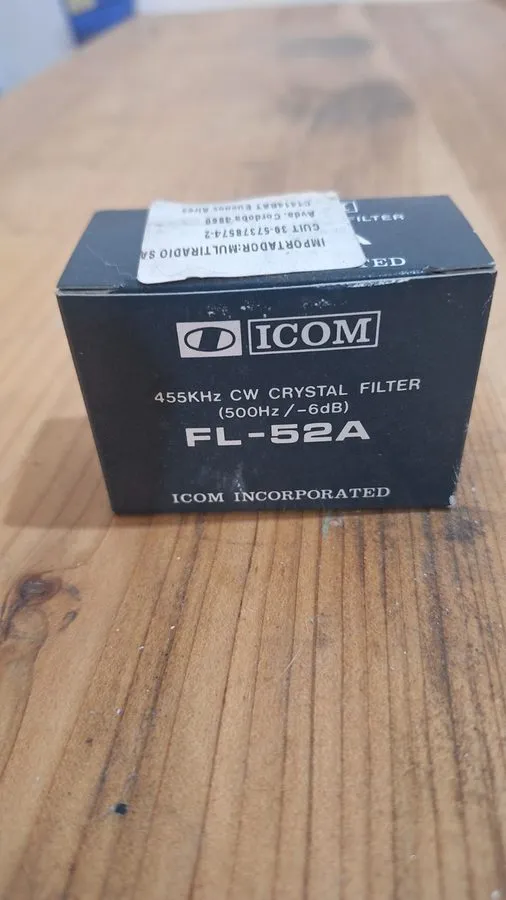 Радиостанция ICOM FL-52A CW CRYSTAL FILTER, 500hz (-6dB) IF 455Khz