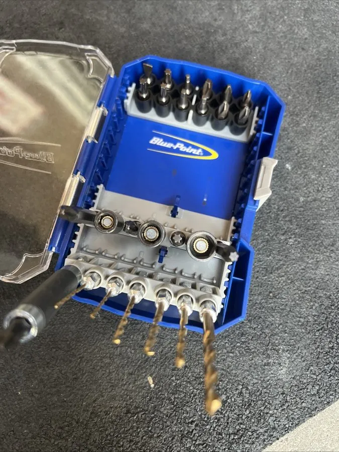 Режущий инструмент Blue Point Tools Driver and Drill Bit SET DBDDS27 — фото лота 2